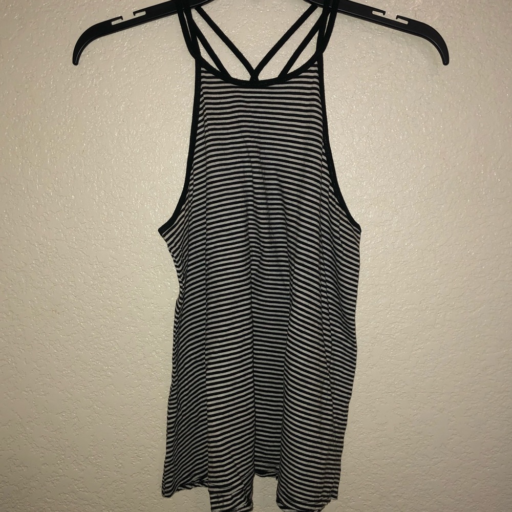 Hollister- Striped tank top